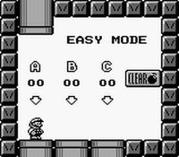 une photo d'Ã©cran de Super Mario Land 2 sur Nintendo Game Boy